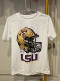 LSU Dripping Helmet Tee