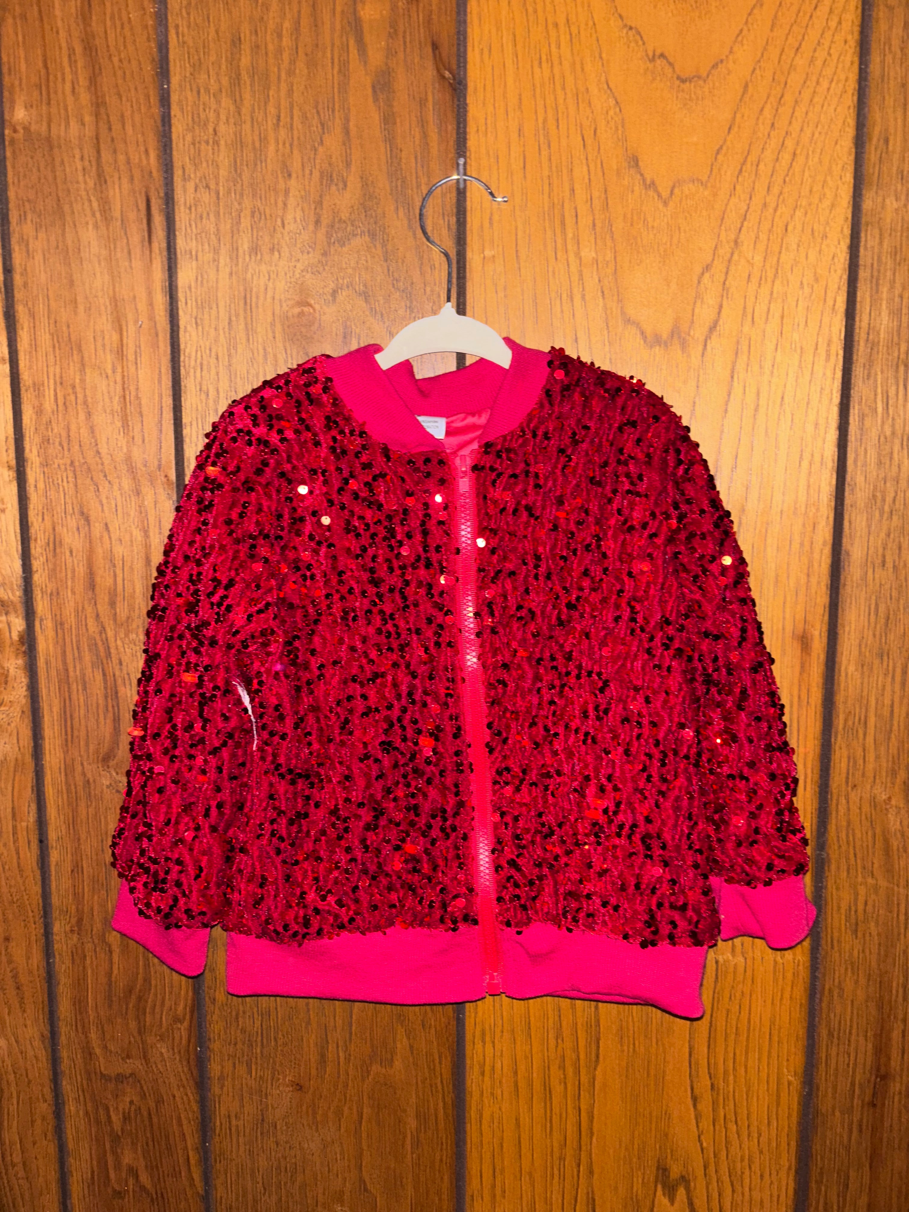 Red Sequin Jacket