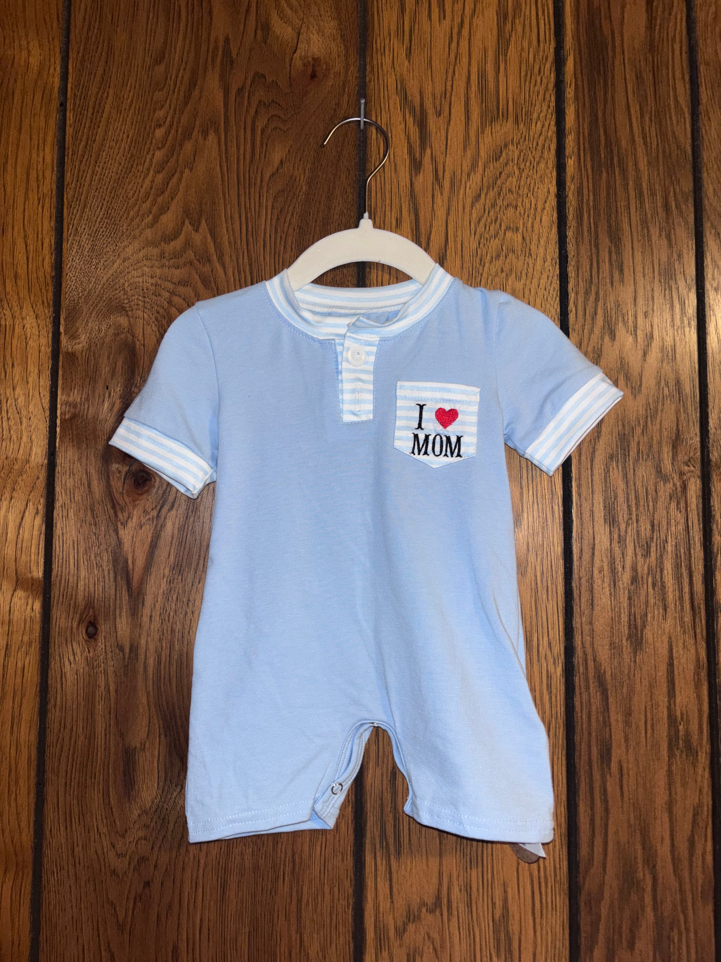 I Love Mom Romper