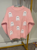 Pink Ghost Sweater