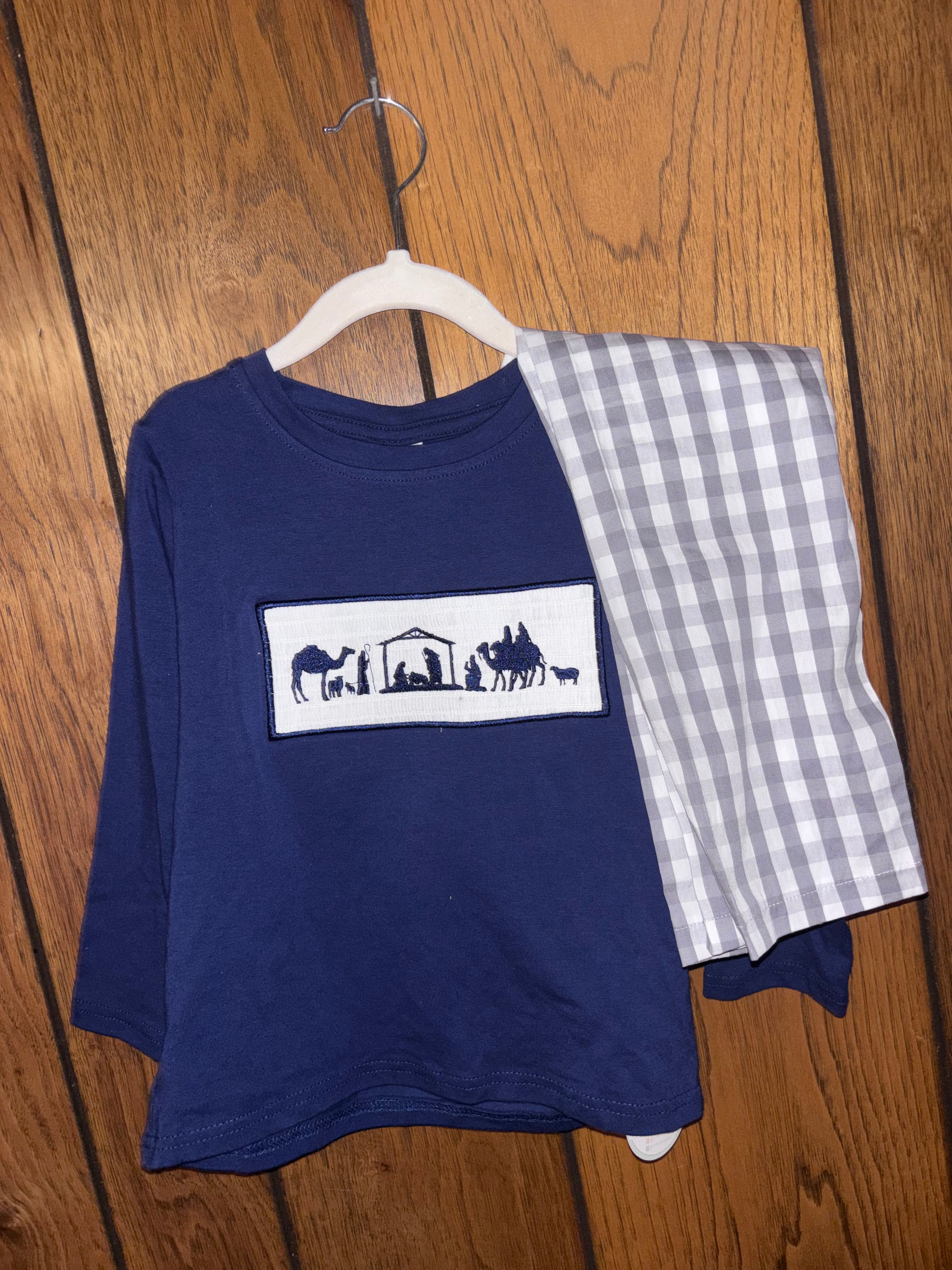 Nativity Scene Pants Set