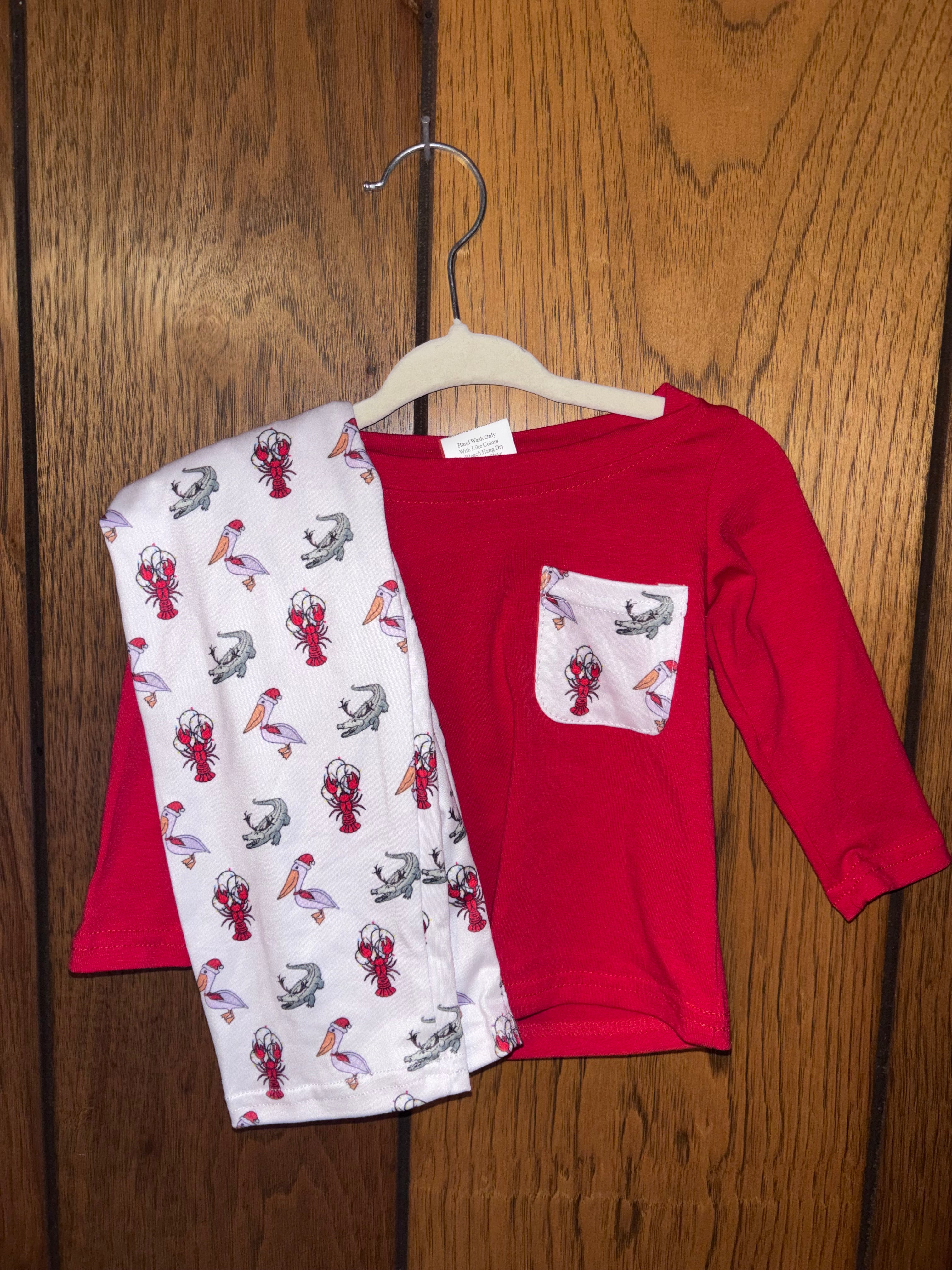 Crawfish Christmas Set
