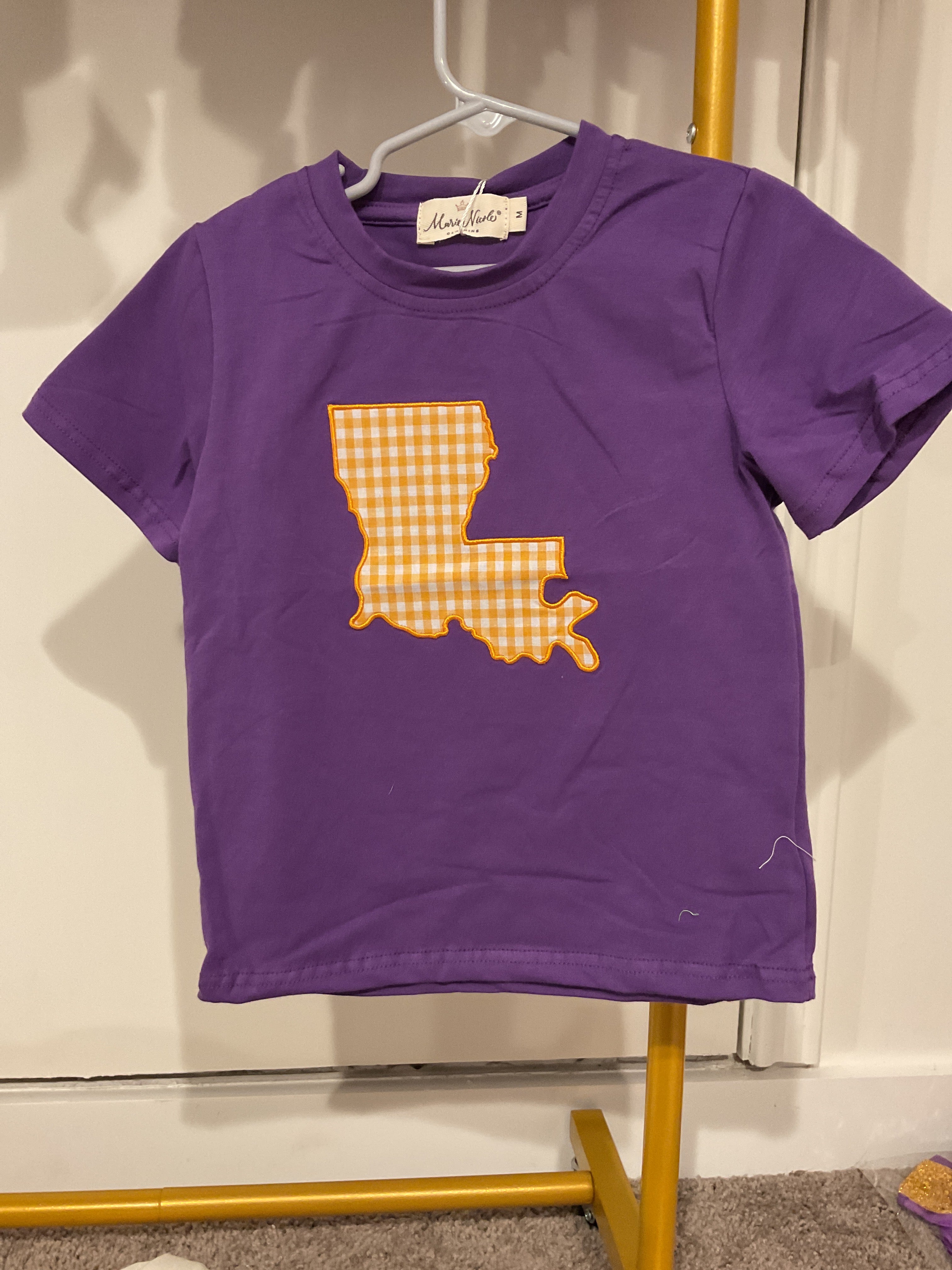 Louisiana Embroidered Tee
