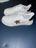 White Star Glitter Sneakers