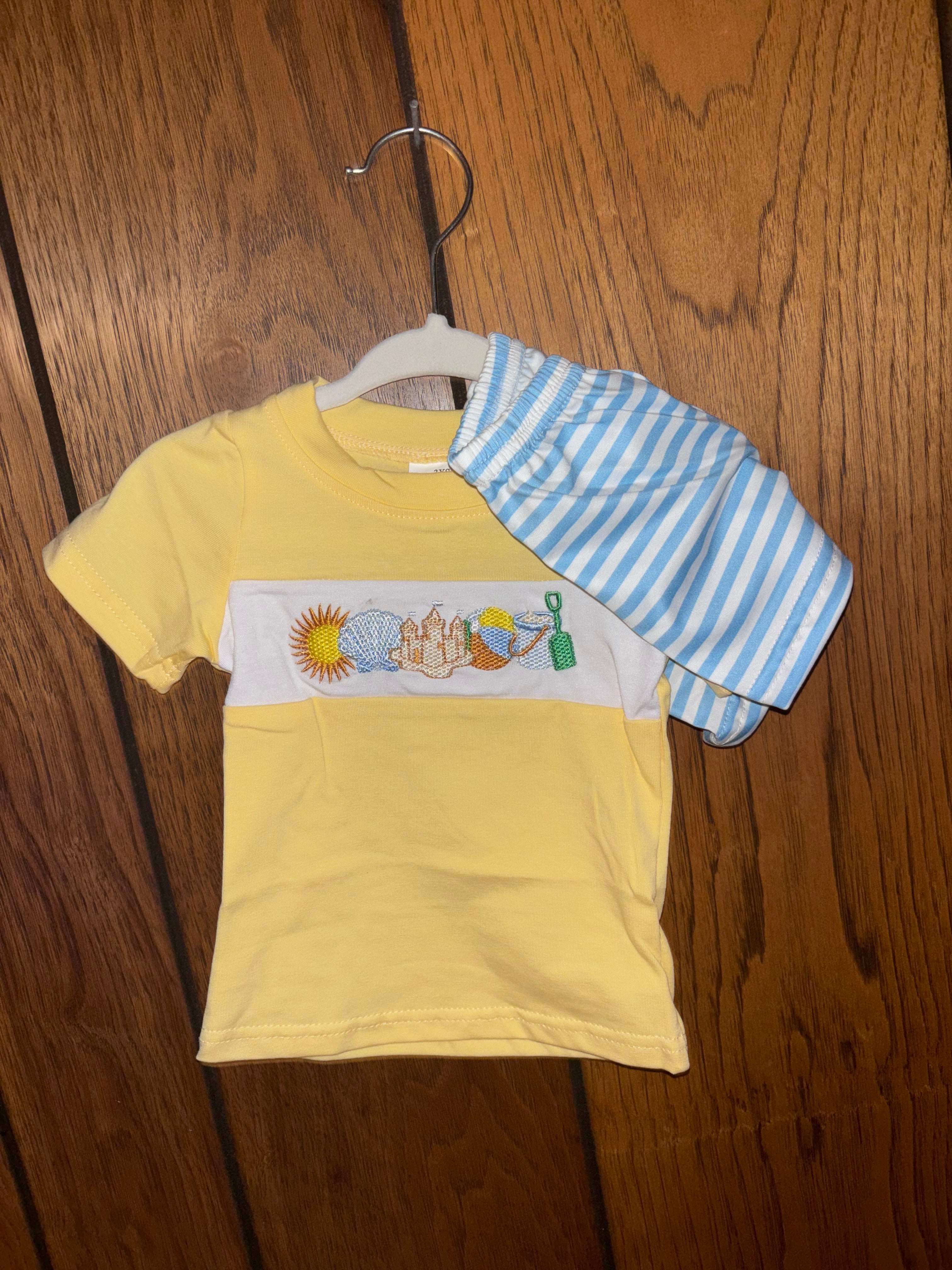 Beach Play Shorts Set
