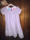 Peeps Smocked Dress