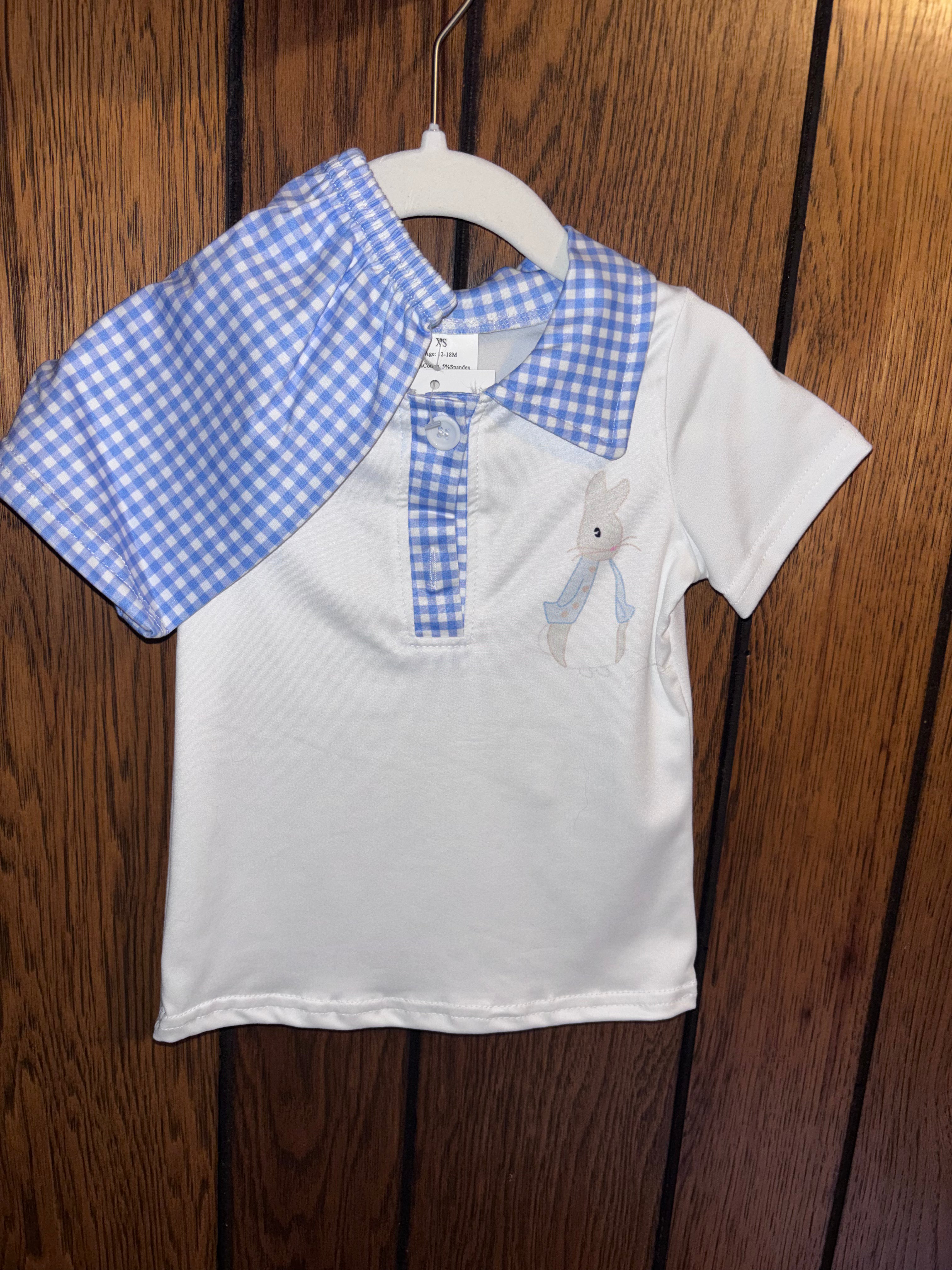 Easter Polo Shorts Set